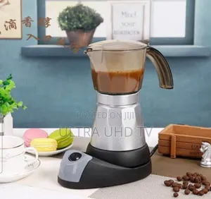 Electric Moka Pot. 6 ሰኒ 300ml, Is Approximately 6 Cups of Espresso.