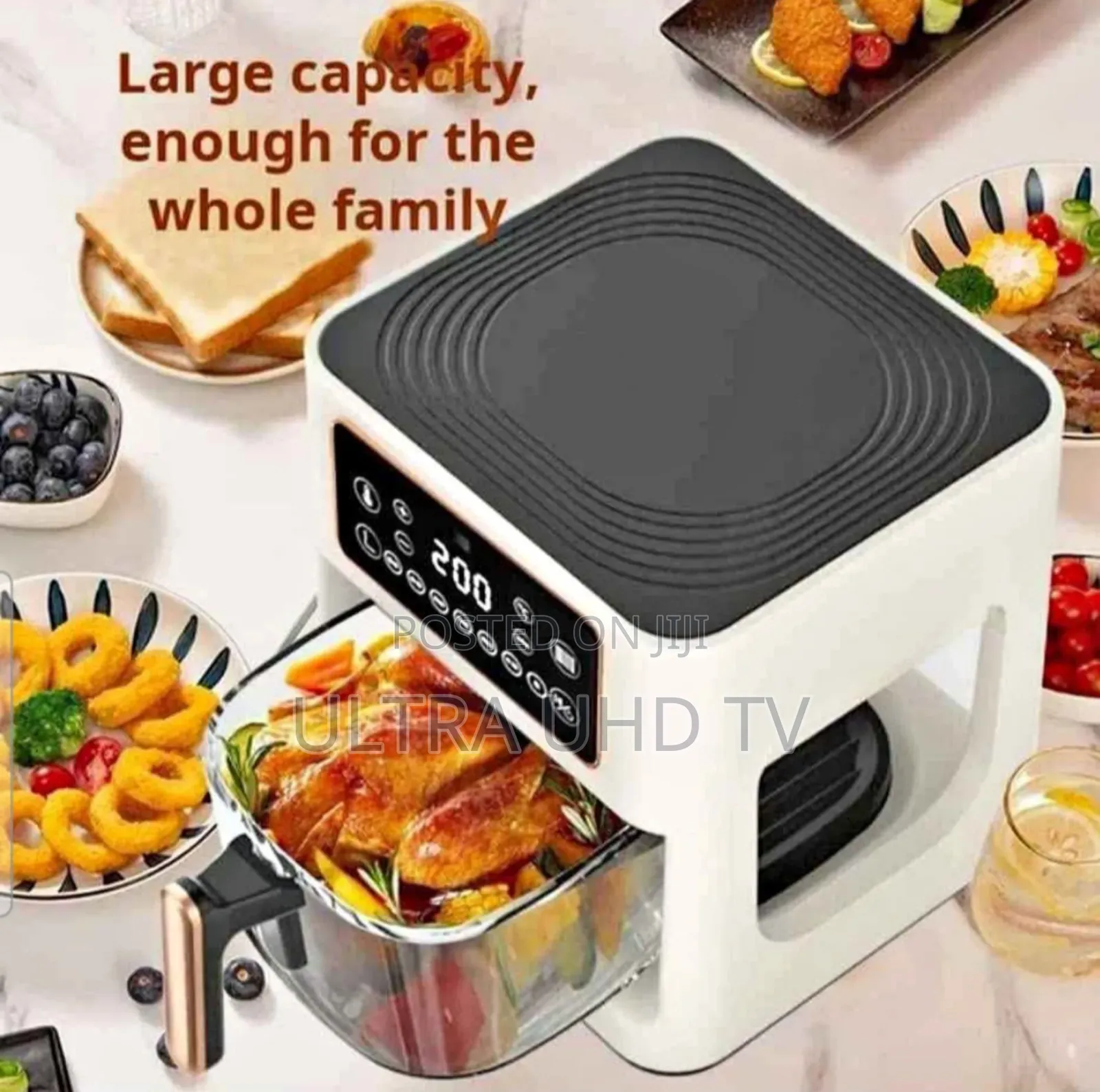 Air Fryer Sutai Air Fryer With an 8-Liter Capacity. Key Features
