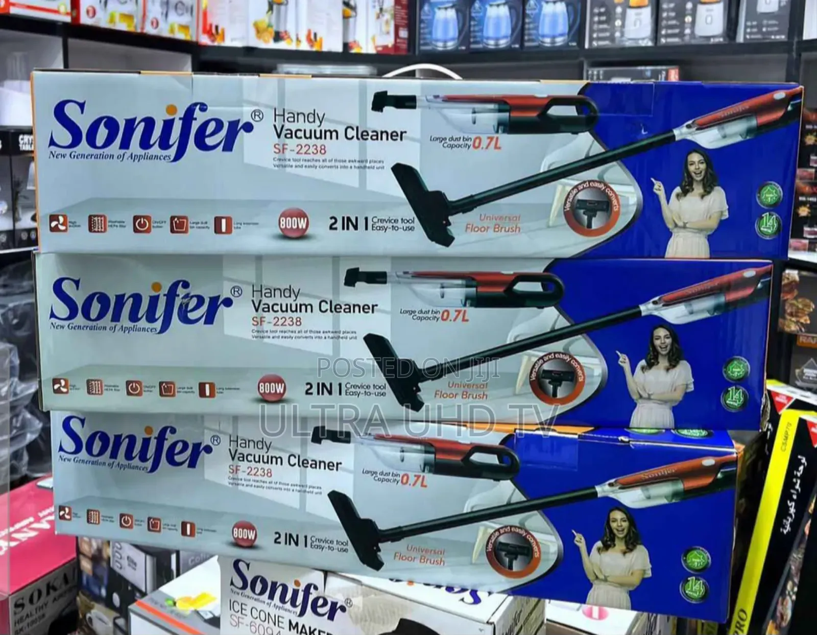 Handy Vacuum Cleaner.Sonifer Sf-2238 Key Features Power: 800 Watts