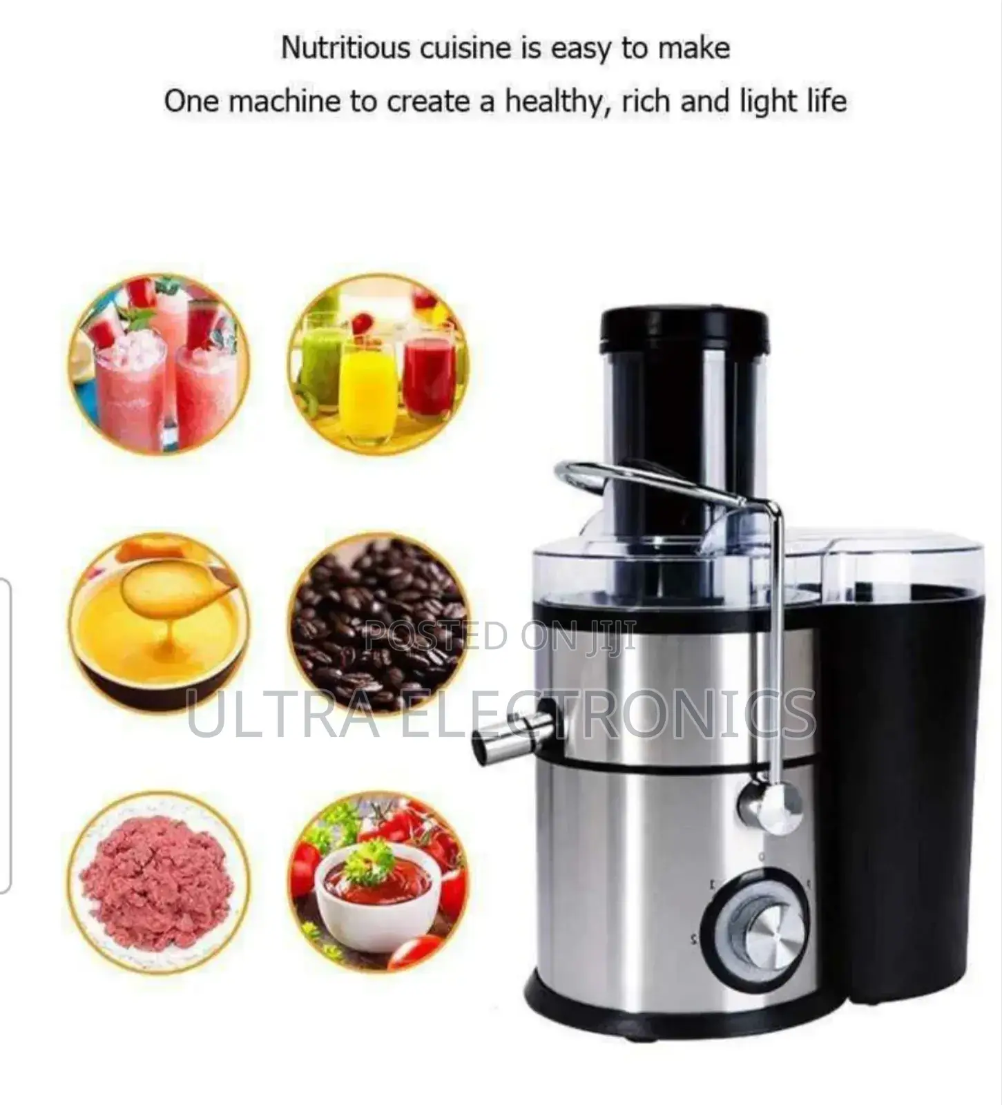 Juicer Blender, Sanford Sf5508jb , Which Features a "5 in 1"
