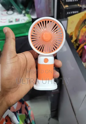 የእጅ ፋን Mini Handheld Fan. These Portable Fans Rechargeable via Usb