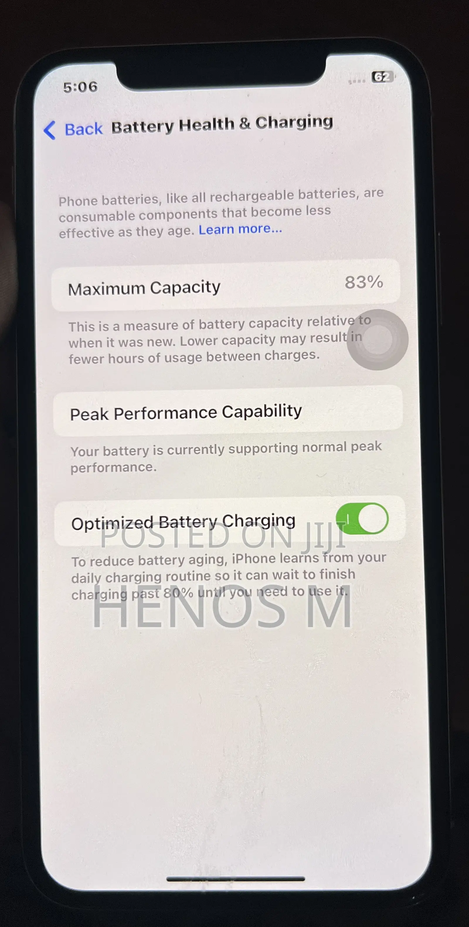 Apple iPhone X 64 GB White