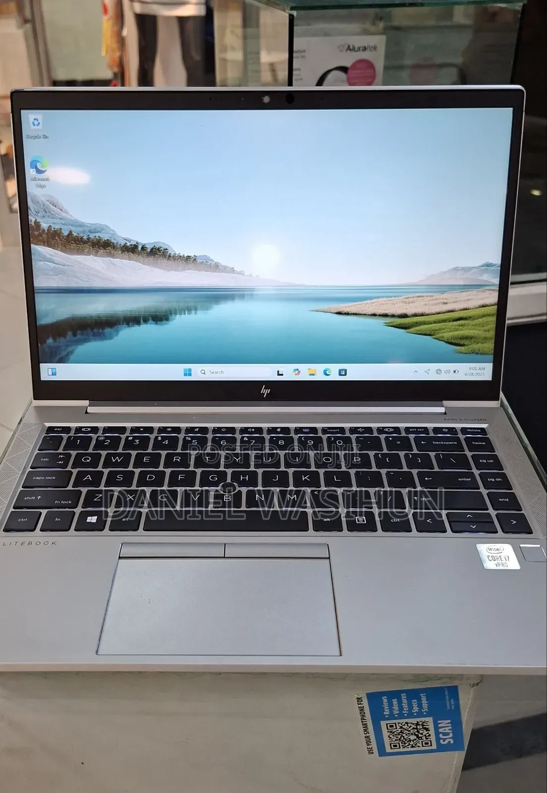 New Laptop HP EliteBook 840 G7 16GB Intel Core I7 SSD 512GB
