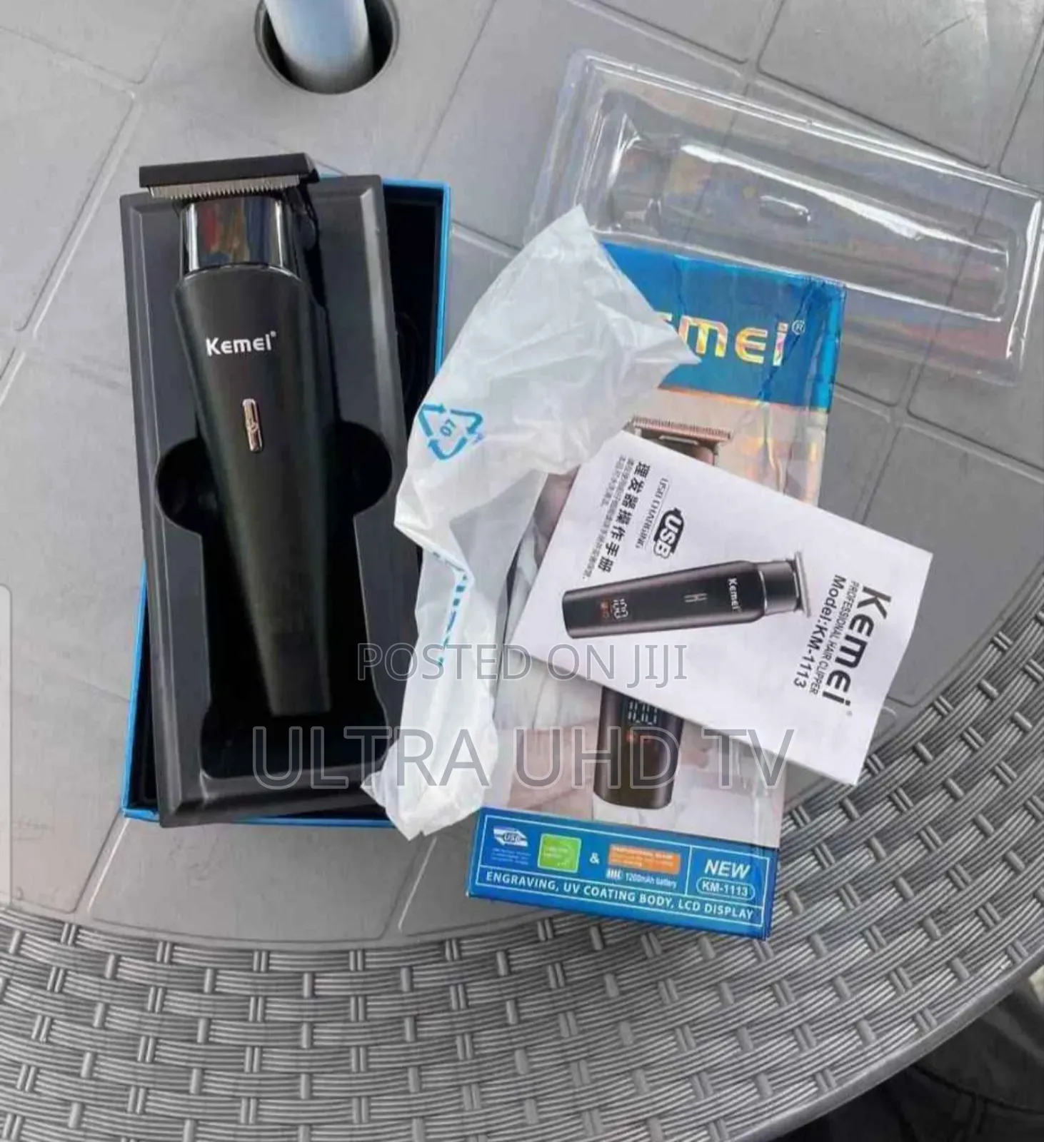 የቅርፅ ማሽን Kemei Km-1113 Professional Hair Clipper.
