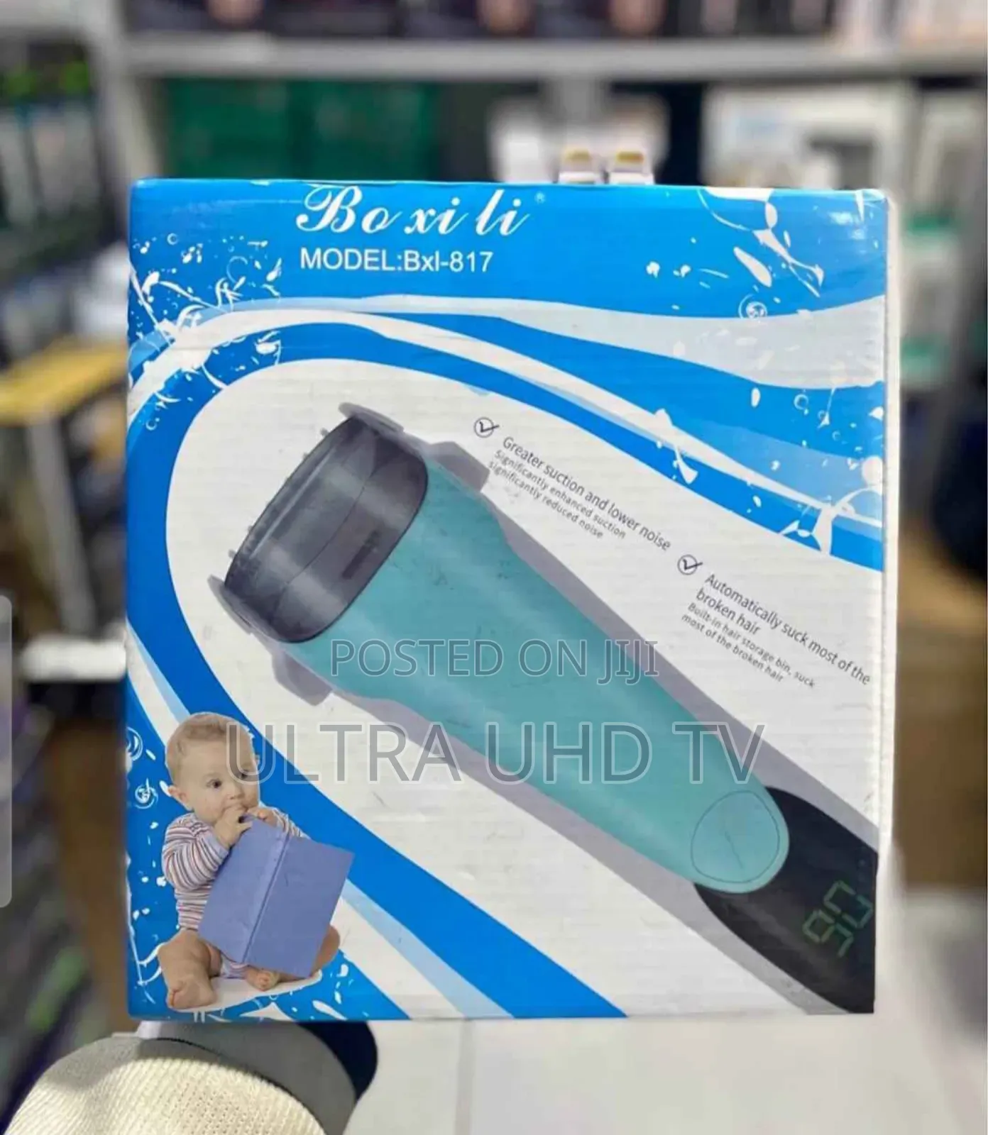 የልጆች የፀጉር ማሽን Boxili BXL-817 Baby Hair Clipper. It Is Designed