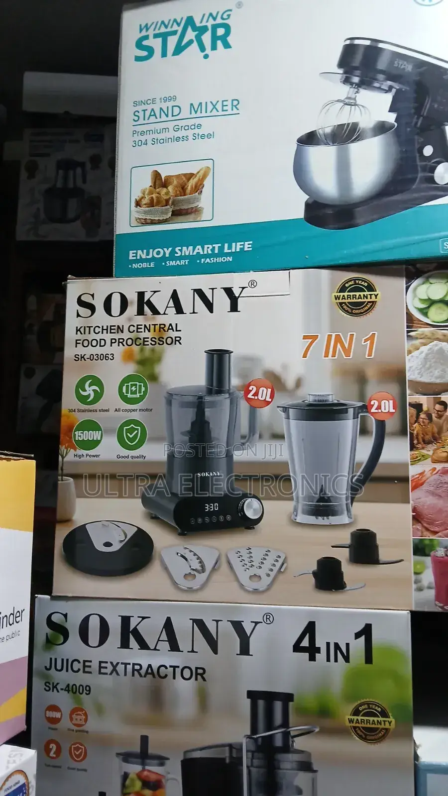 Juicer Sokany Sk-03063 Is a 7 in 1" Kitchen Food Processor
