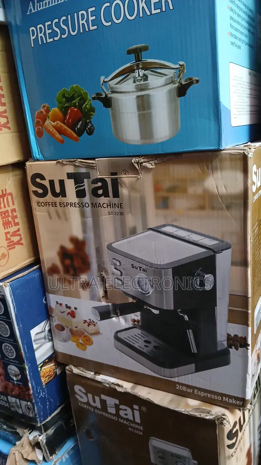 Espresso Machine Sutai Coffee Espresso Machine, Model St-3230.