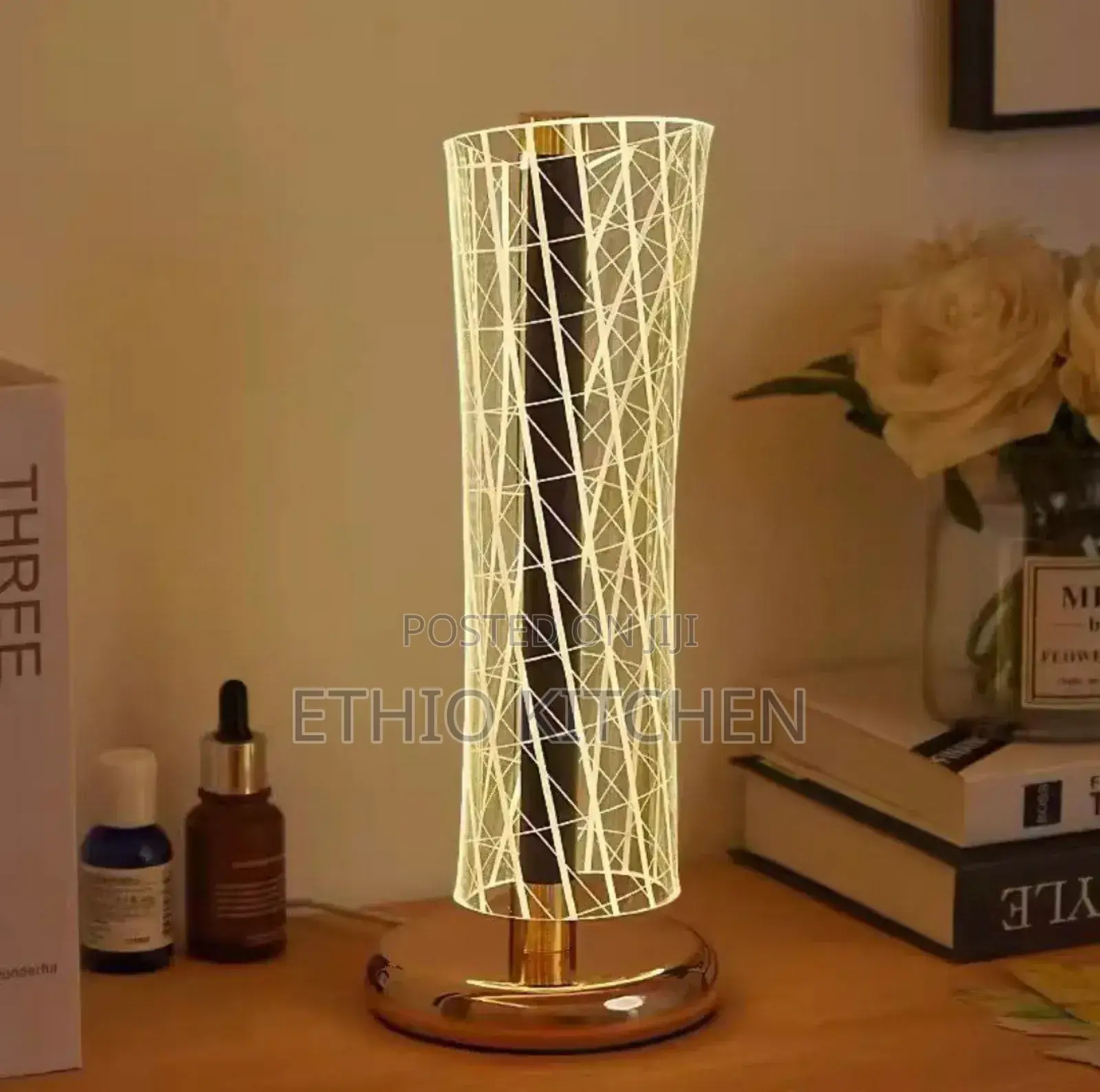 Led Crystal Table Lamp