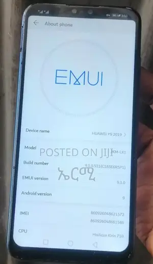 Huawei Y9 2019 64 GB Blue