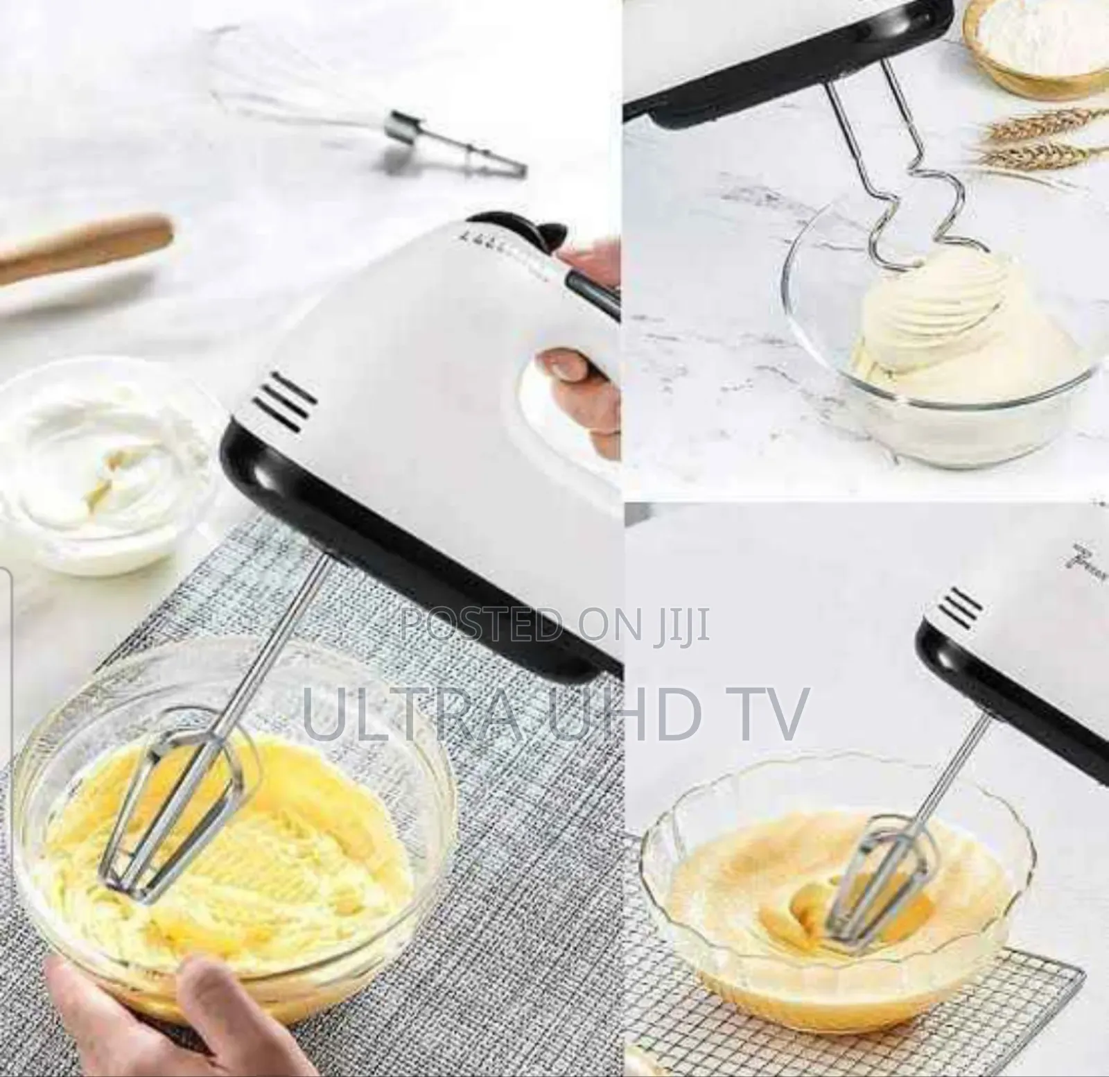 የእንቁላልና ሊጥ መምቻ Super Hand Mixer የእንቁላልና ሊጥ መምቻ ተሻሽሎ የመጣ