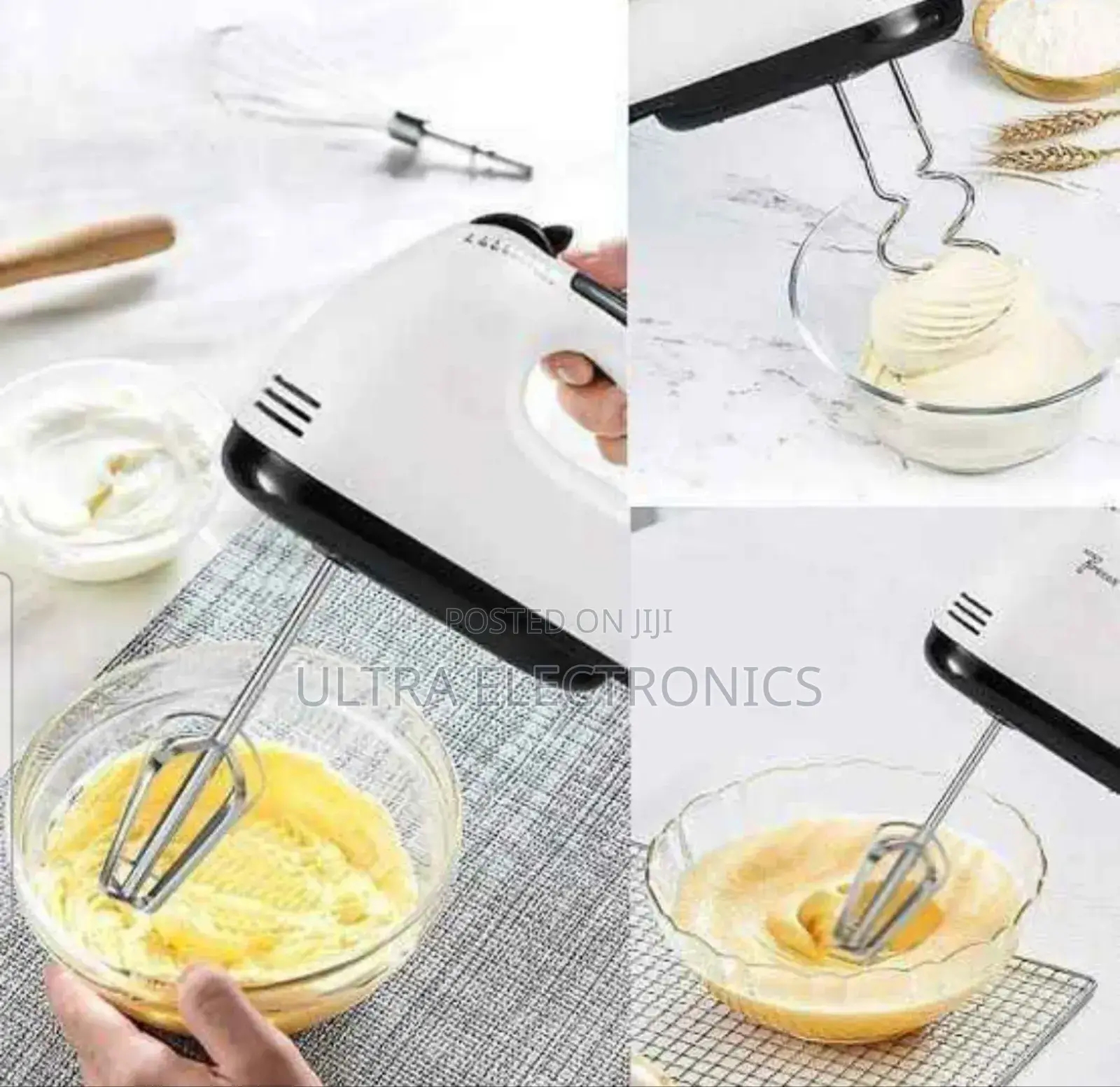 የእንቁላልና ሊጥ መምቻ Super Hand Mixer የእንቁላልና ሊጥ መምቻ ተሻሽሎ የመጣ