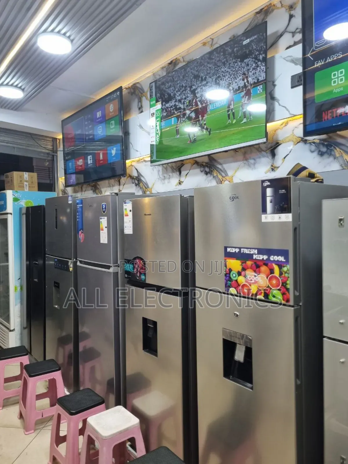 Cool 510litre Fan System Refrigerator