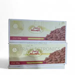 Saad Natural Emirati Dates. Key Details Include:Net Weight 10 Kg Per