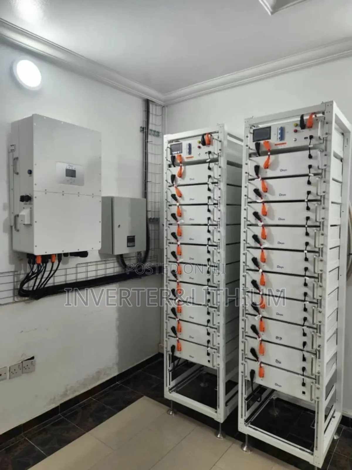 Hybrid Inverter Lithium Ion Battery (High Voltage Power Backup )