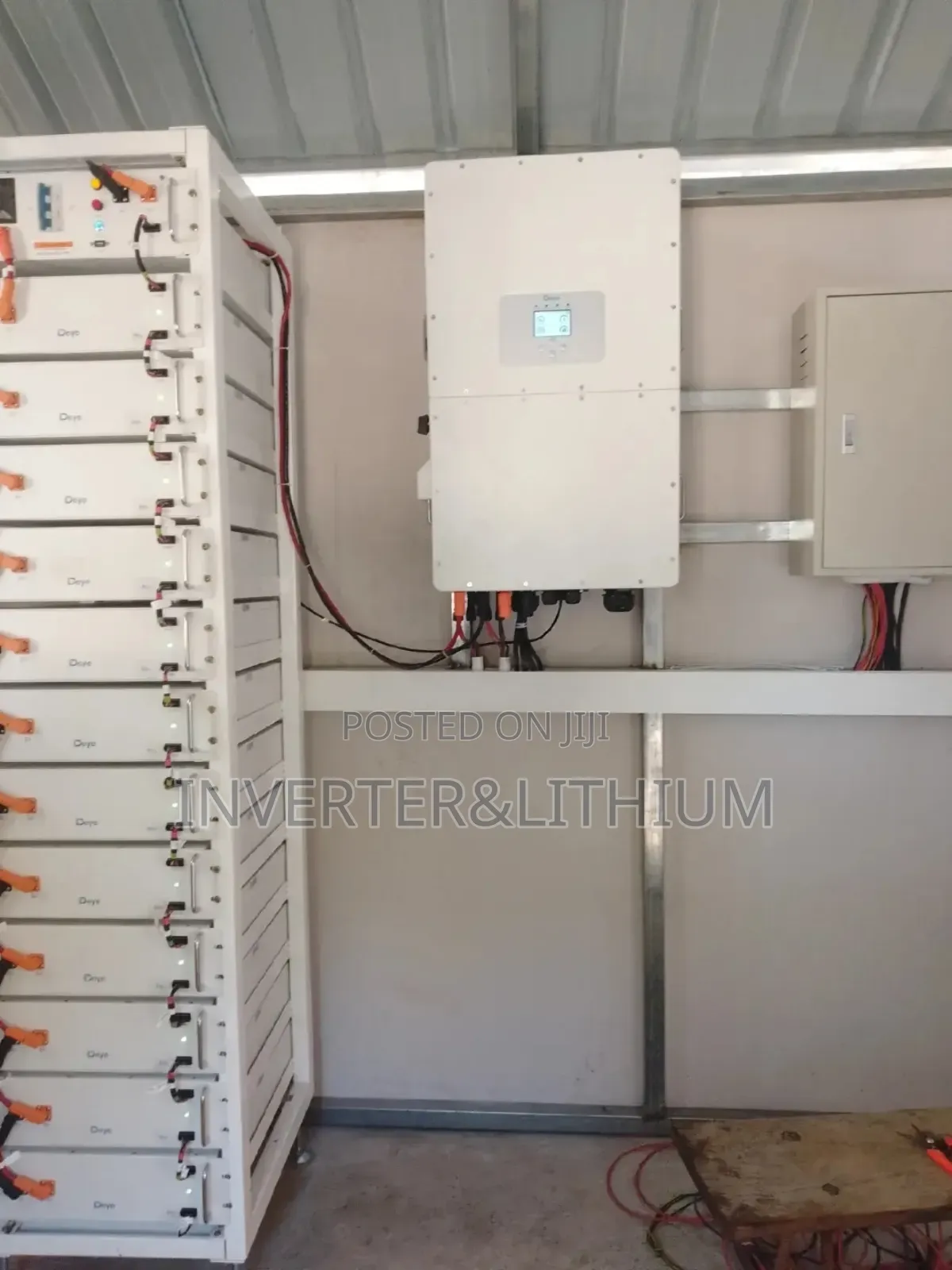 Hybrid Inverter Lithium Ion Battery (High Voltage Power Backup )