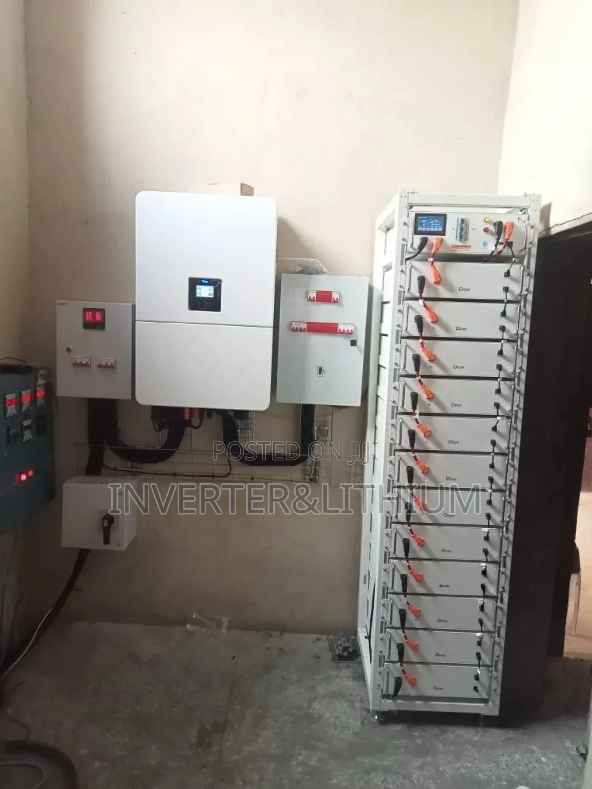 Hybrid Inverter Lithium Ion Battery (High Voltage Power Backup )