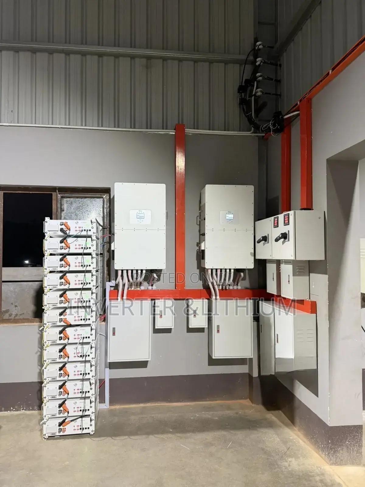 Hybrid Inverter Lithium Ion Battery (High Voltage Power Backup )