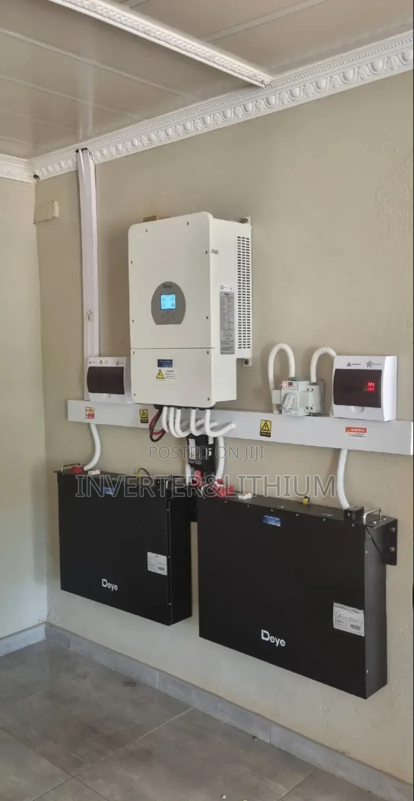 Hybrid Inverter Lithium Ion Battery (High Voltage Power Backup )