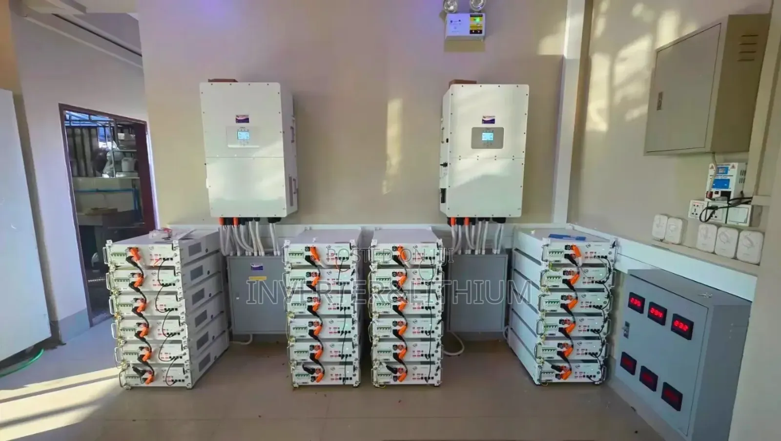 Hybrid Inverter Lithium Ion Battery (High Voltage Power Backup )