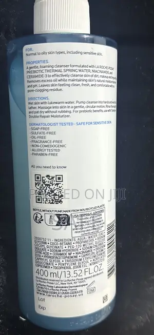 Laroche Posay Face Cleanser