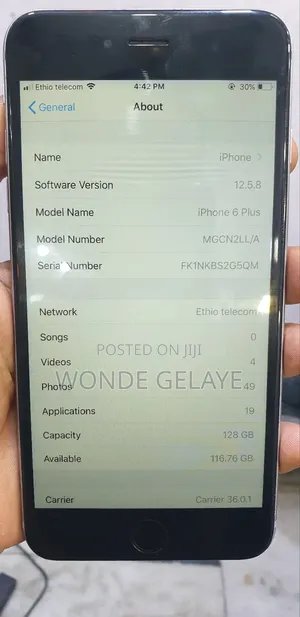 Apple iPhone 6 Plus 128 GB Silver