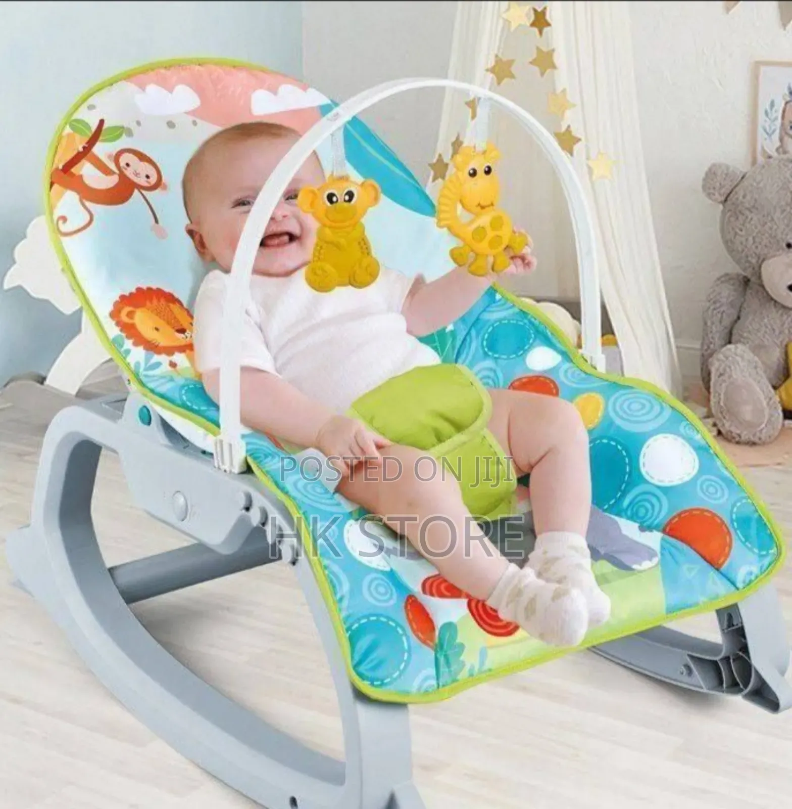 3 in 1 Newborn to Toddler Rocker