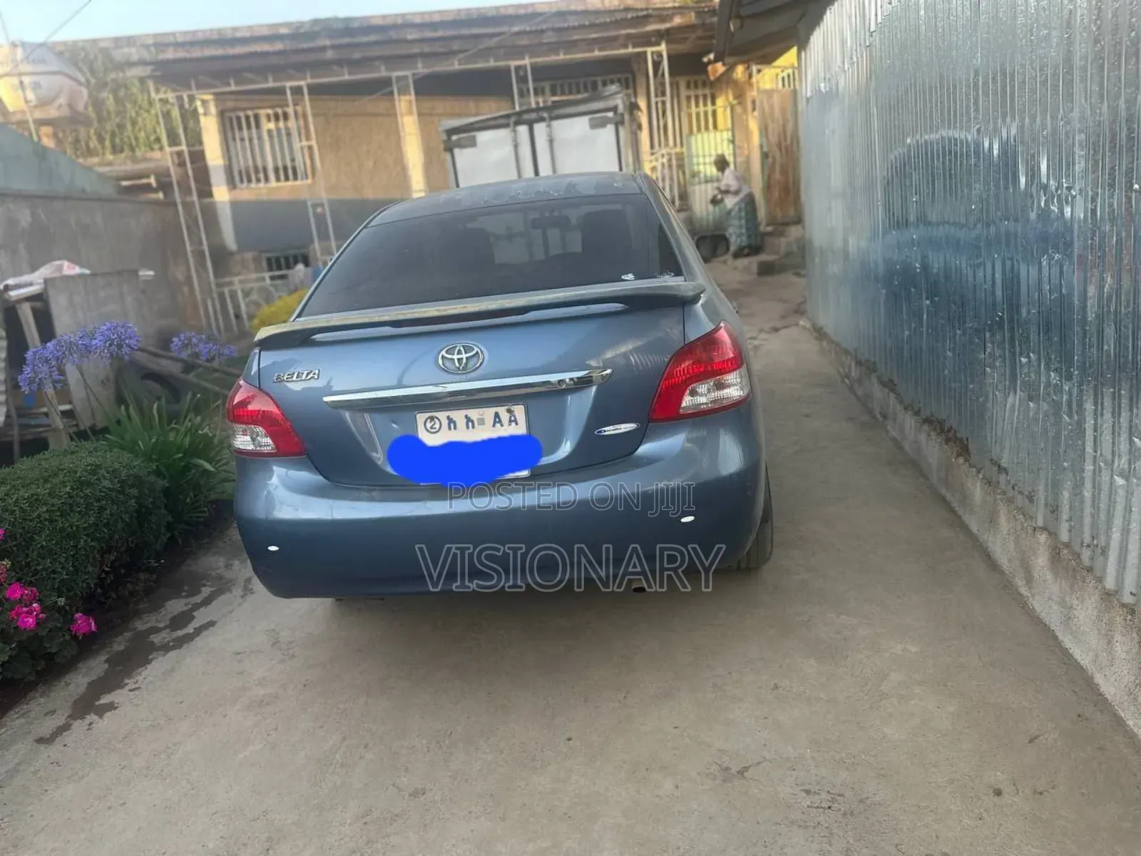 Toyota Yaris 2007 Blue