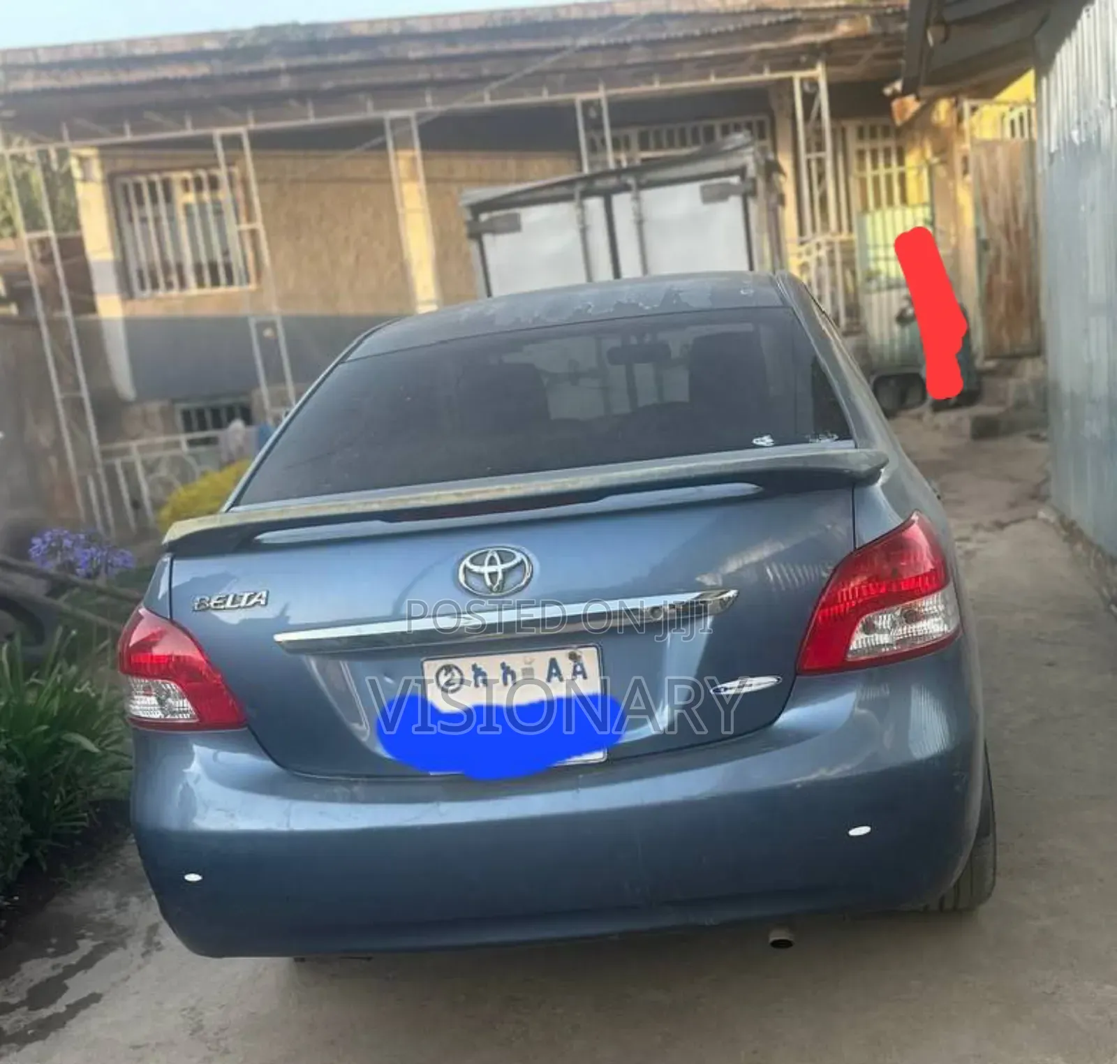 Toyota Yaris 2007 Blue