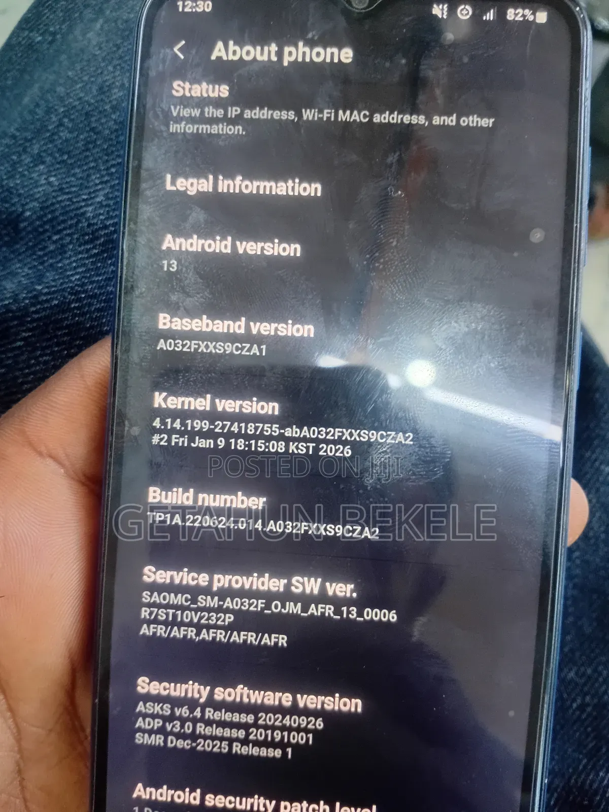 Samsung Galaxy A03 Core 32 GB Blue