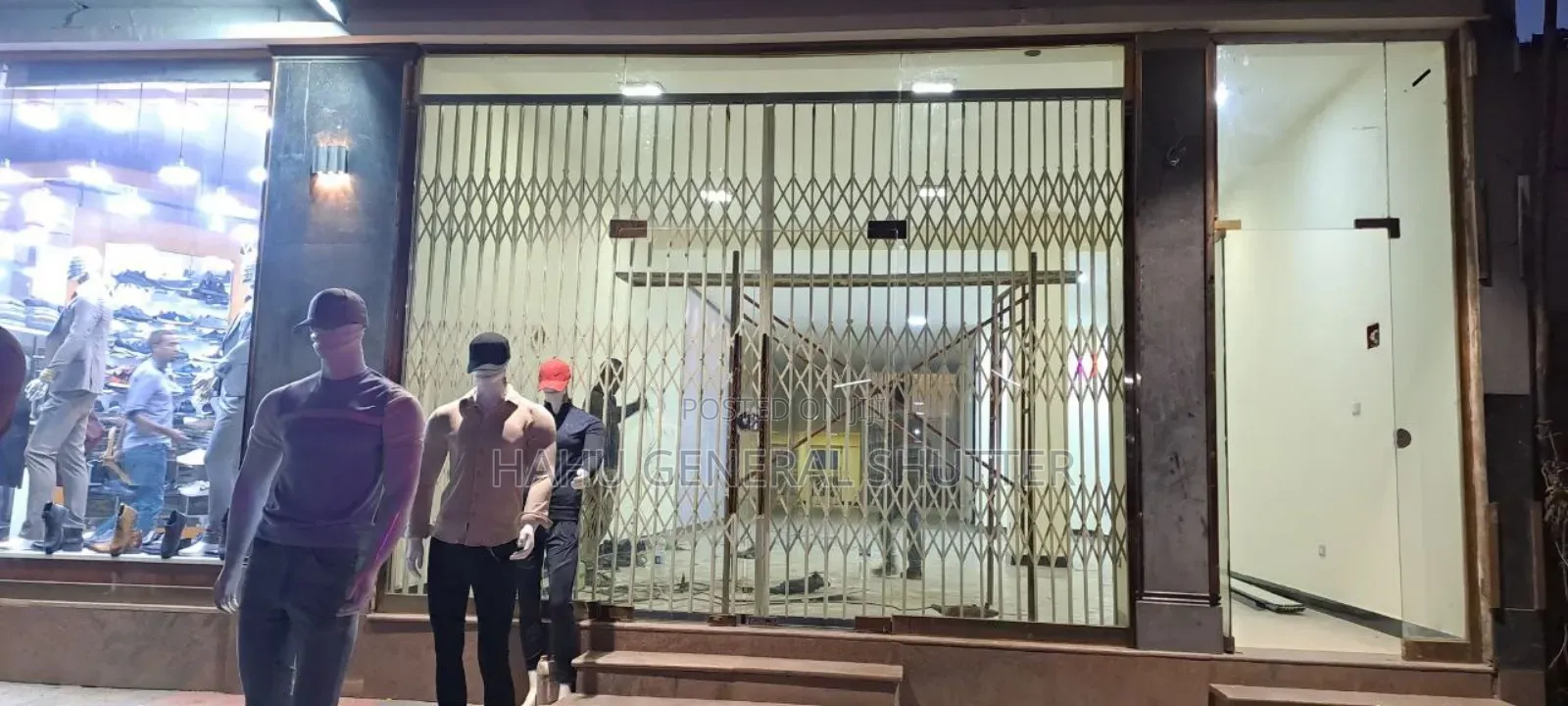 Collapsible Doors ተሰብሳቢ እና ተዘርጊ የሻተር ስራ