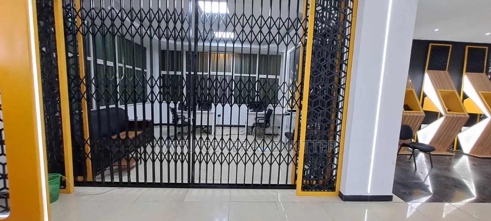 Collapsible Doors ተሰብሳቢ እና ተዘርጊ የሻተር ስራ