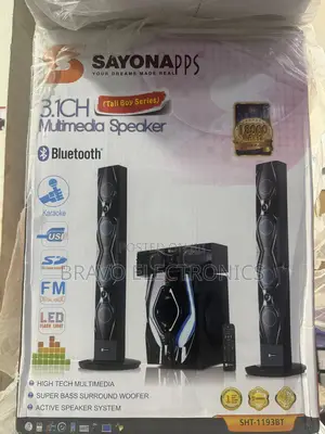 Sayona Home Theater – 18,000 Watts | Powerful Bass Clear Sound