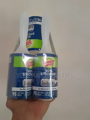 Scotch-Brite Cleaning Roller( ለልብስ፣ ሶፋ፣ መኪና ውስጥ እና ምንጣፍ ተስማሚ)
