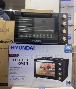 Hyundai Mini Oven 45l – Large Capacity | Strong Even Heating