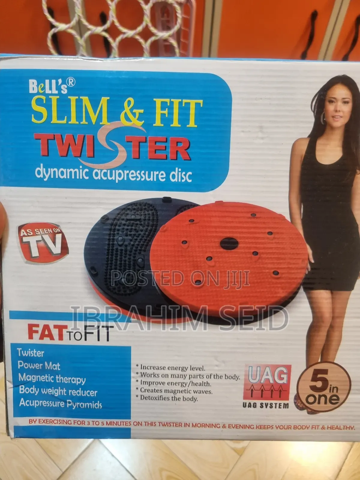 Manual Waist Twisting Disk