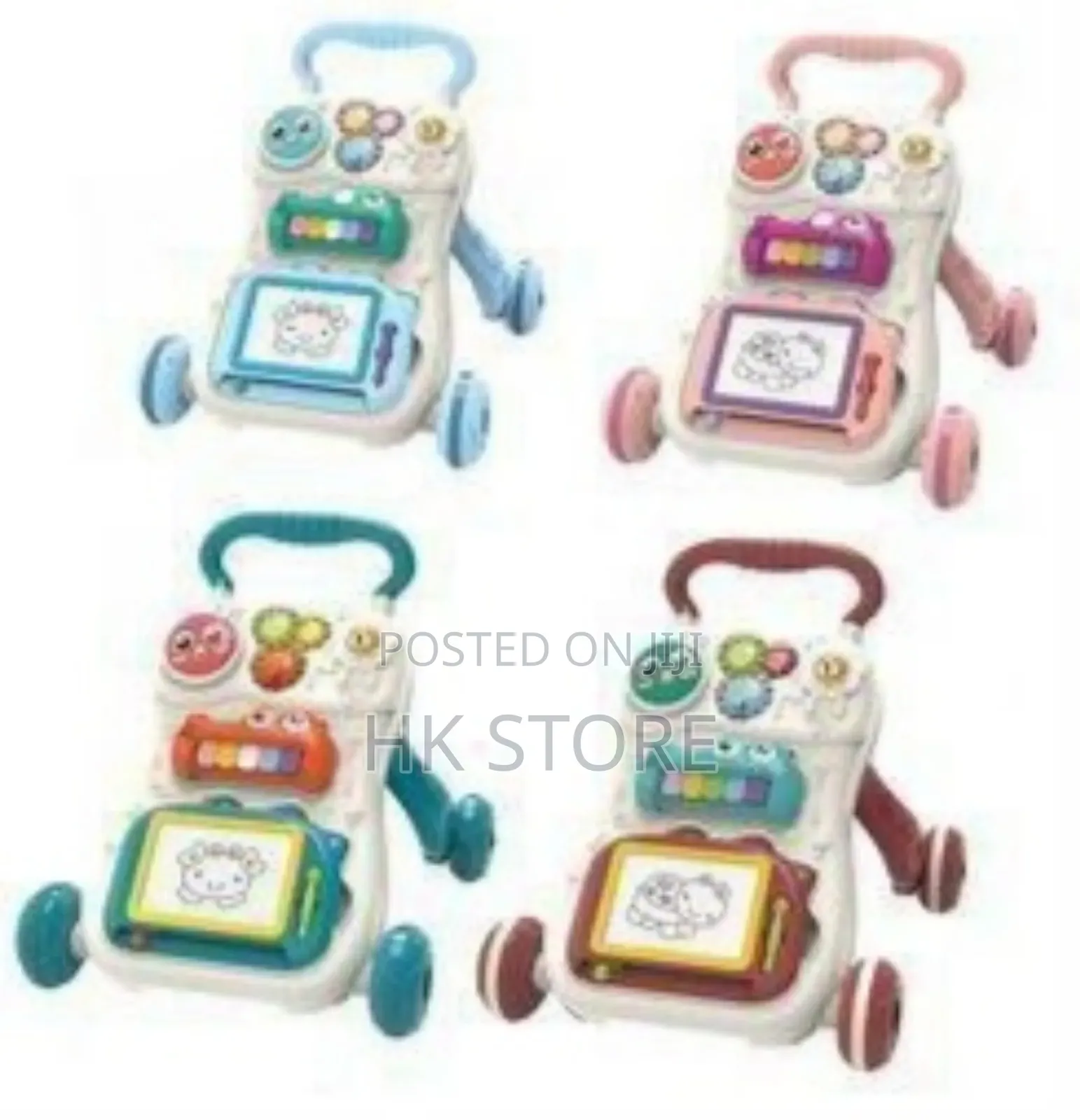 Baby Push Walker – Fun Panel + Walking Support