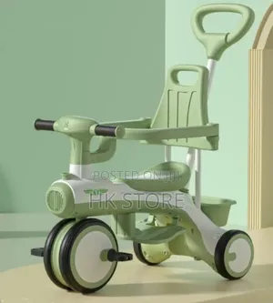 Baby Musical Tricycle With Parent Handle
