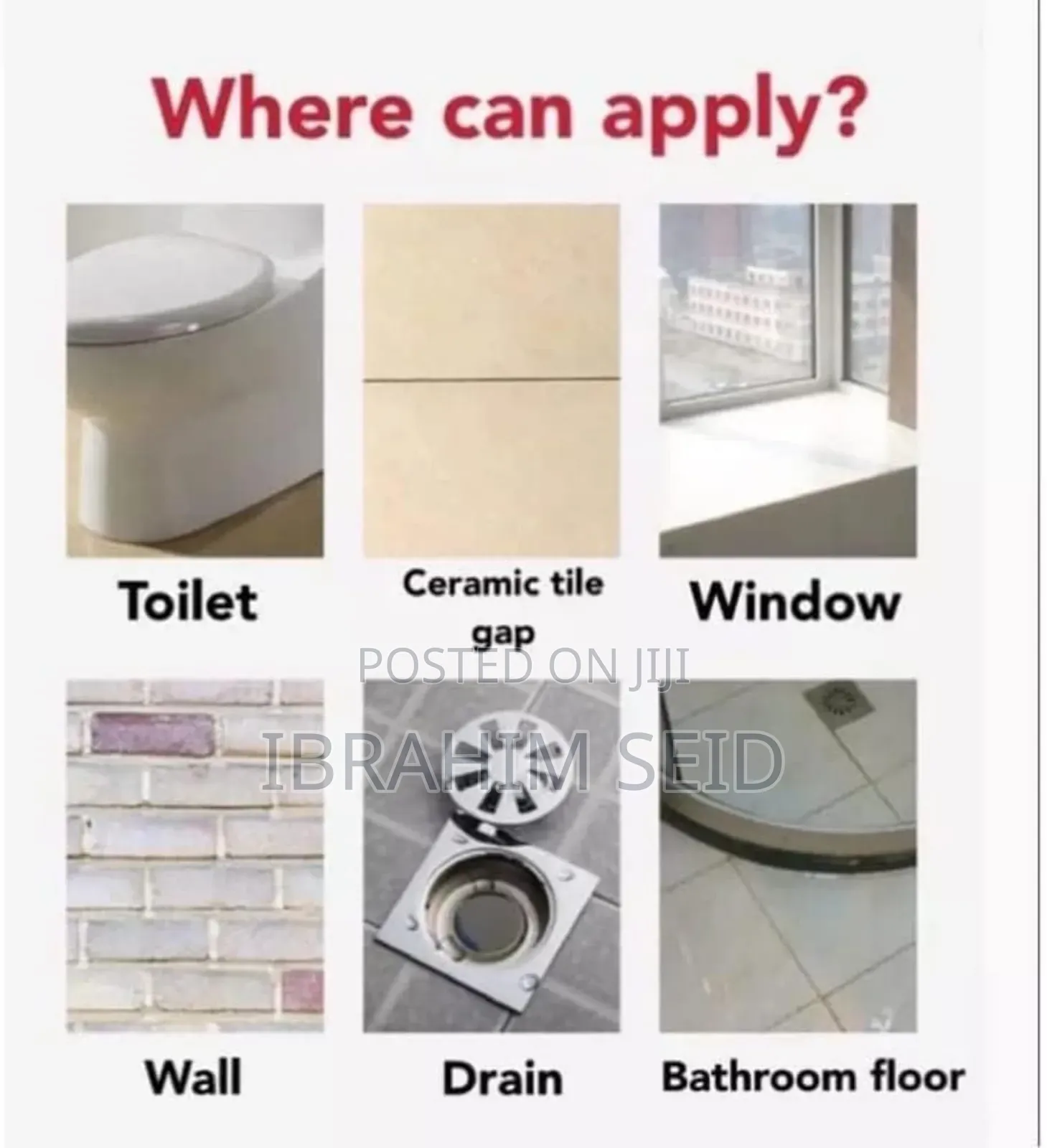 ጥራት እና ውበትን በአንድ ላይ - Transparent Waterproof Adhesive