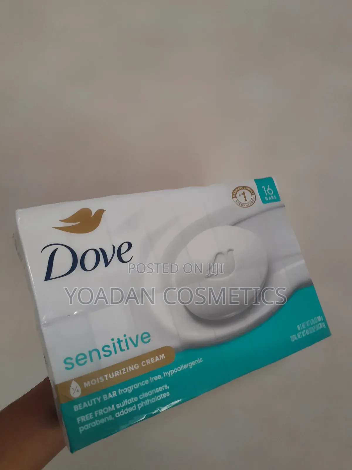 Dove Sensitive Soap ( ለሁሉም ቆዳ ተስማሚ )