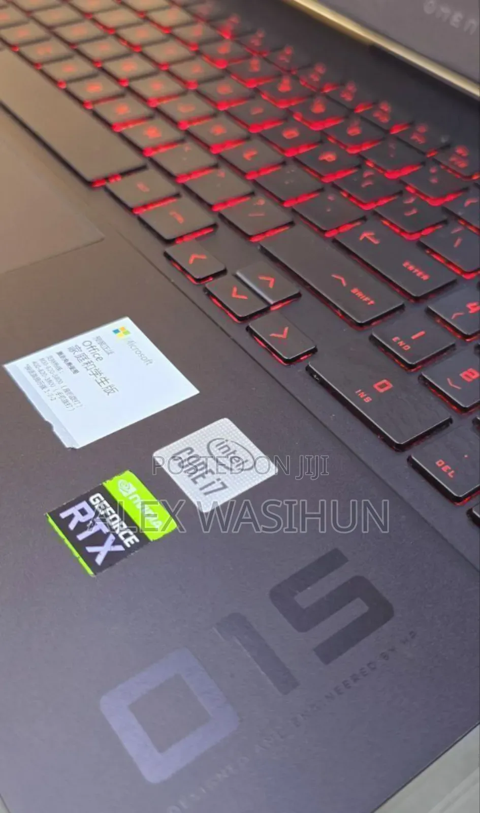 New Laptop HP Omen 15 16GB Intel Core I7 SSD 512GB