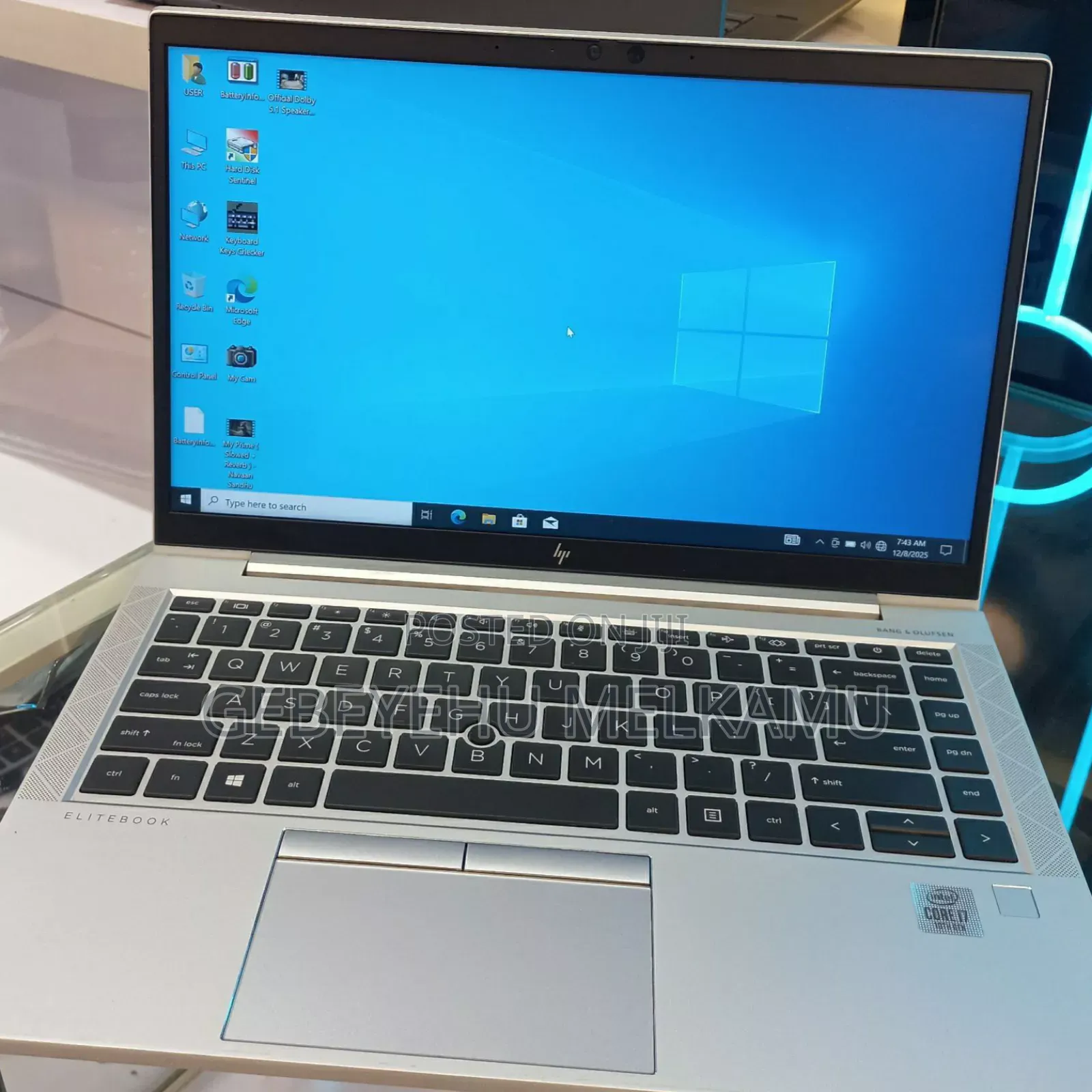 New Laptop HP EliteBook 840 G7 16GB Intel Core I7 SSD 512GB