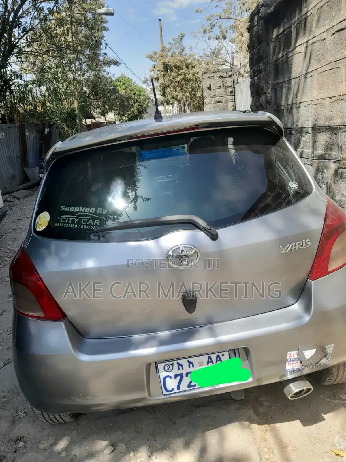 Toyota Yaris 1.0 VVT-i 2007 Gray