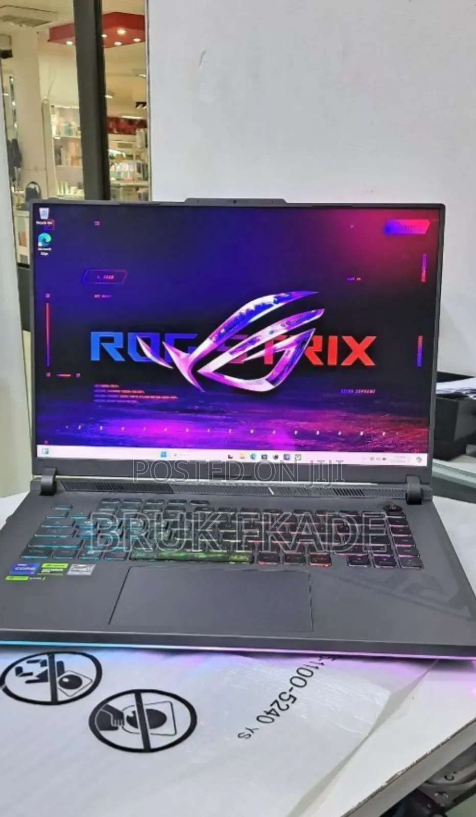 New Laptop Asus ROG Strix G16 G614 16GB Intel Core I7 SSD 1T