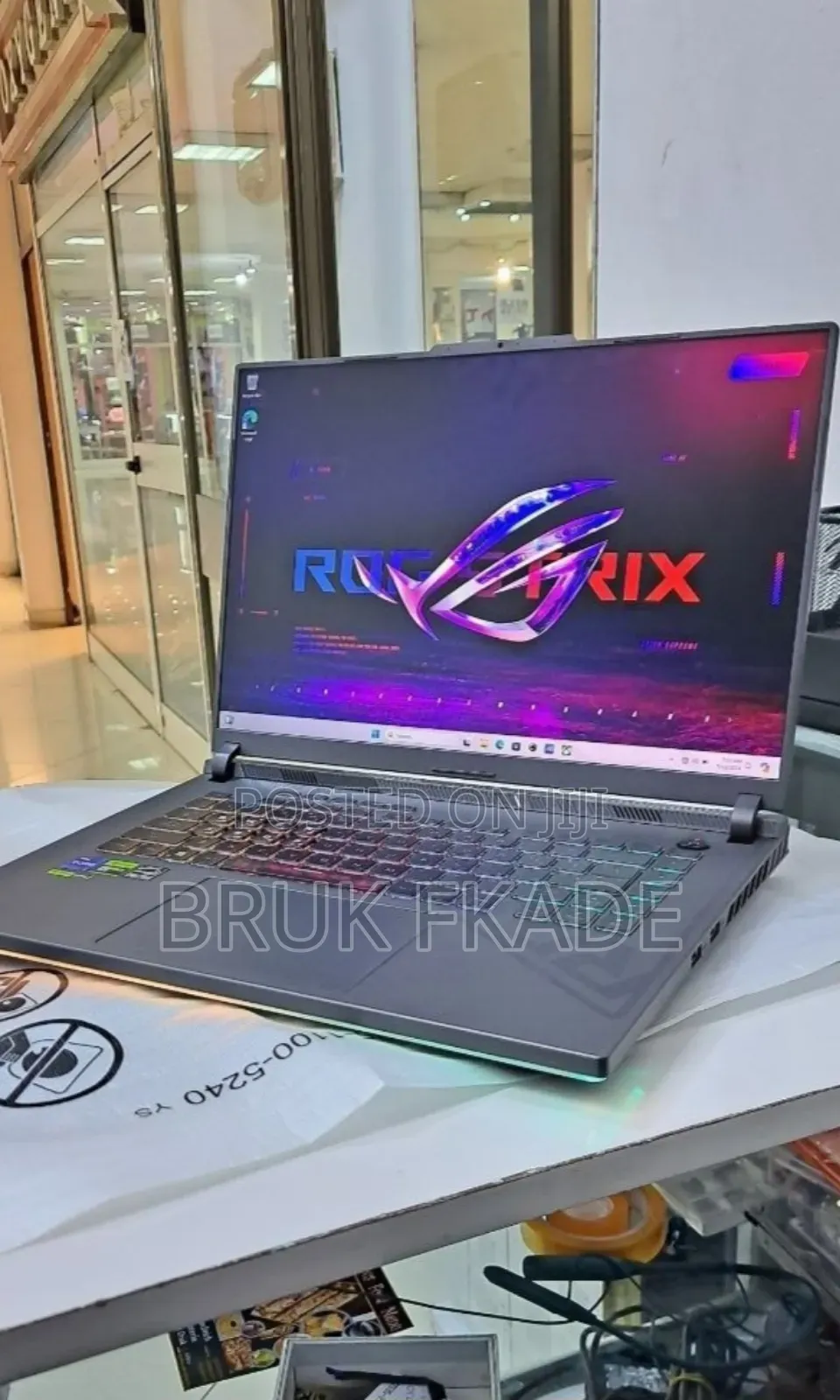 New Laptop Asus ROG Strix G16 G614 16GB Intel Core I7 SSD 1T
