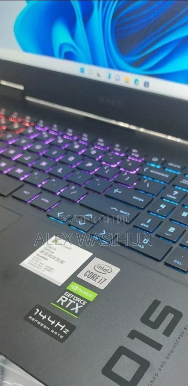 New Laptop HP Omen 15 16GB Intel Core I7 SSD 512GB