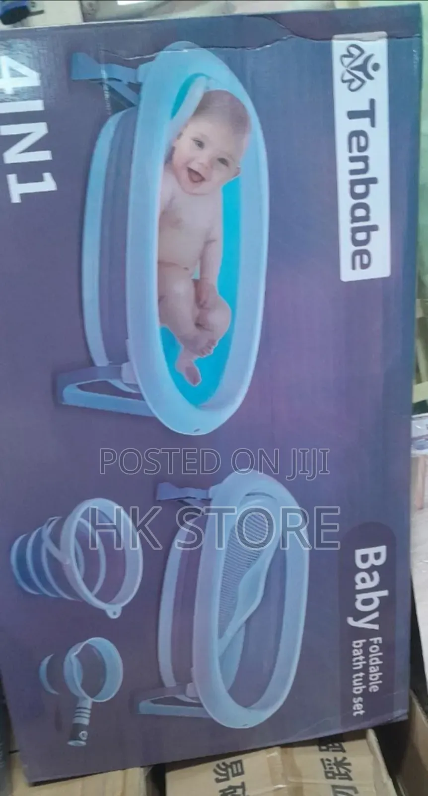 4-in-1 Foldable Baby Bath Tub Set – The Smart Mom’S Choice!