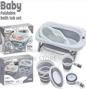 4-in-1 Foldable Baby Bath Tub Set – The Smart Mom’S Choice!
