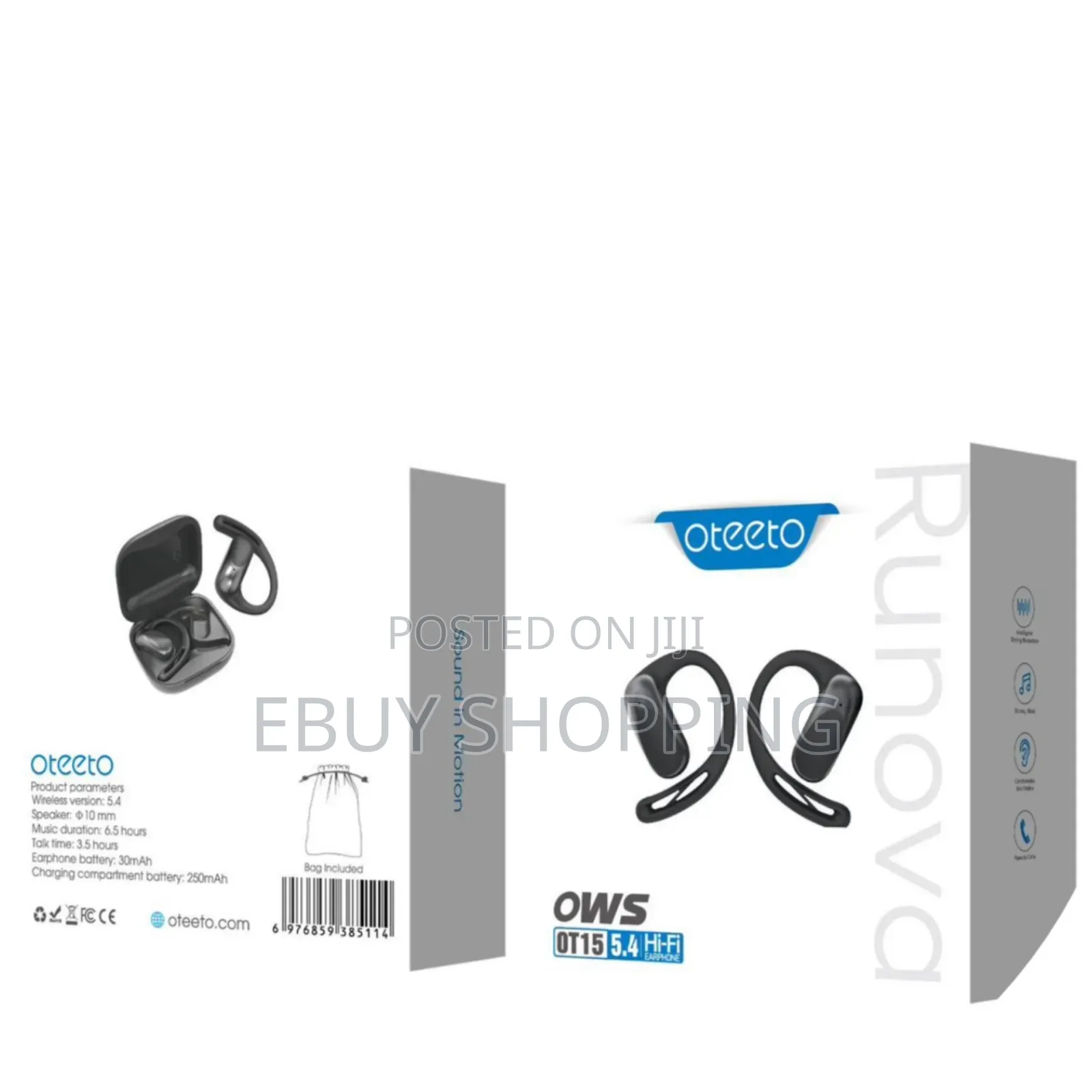 Oteeto Runova Bluetooth Earphones –