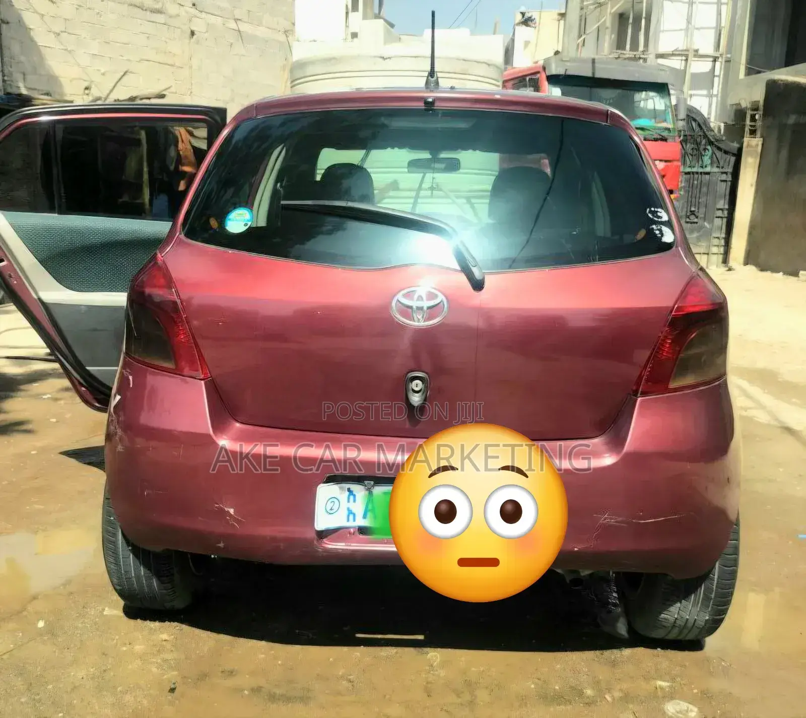 Toyota Yaris 2005 Gray
