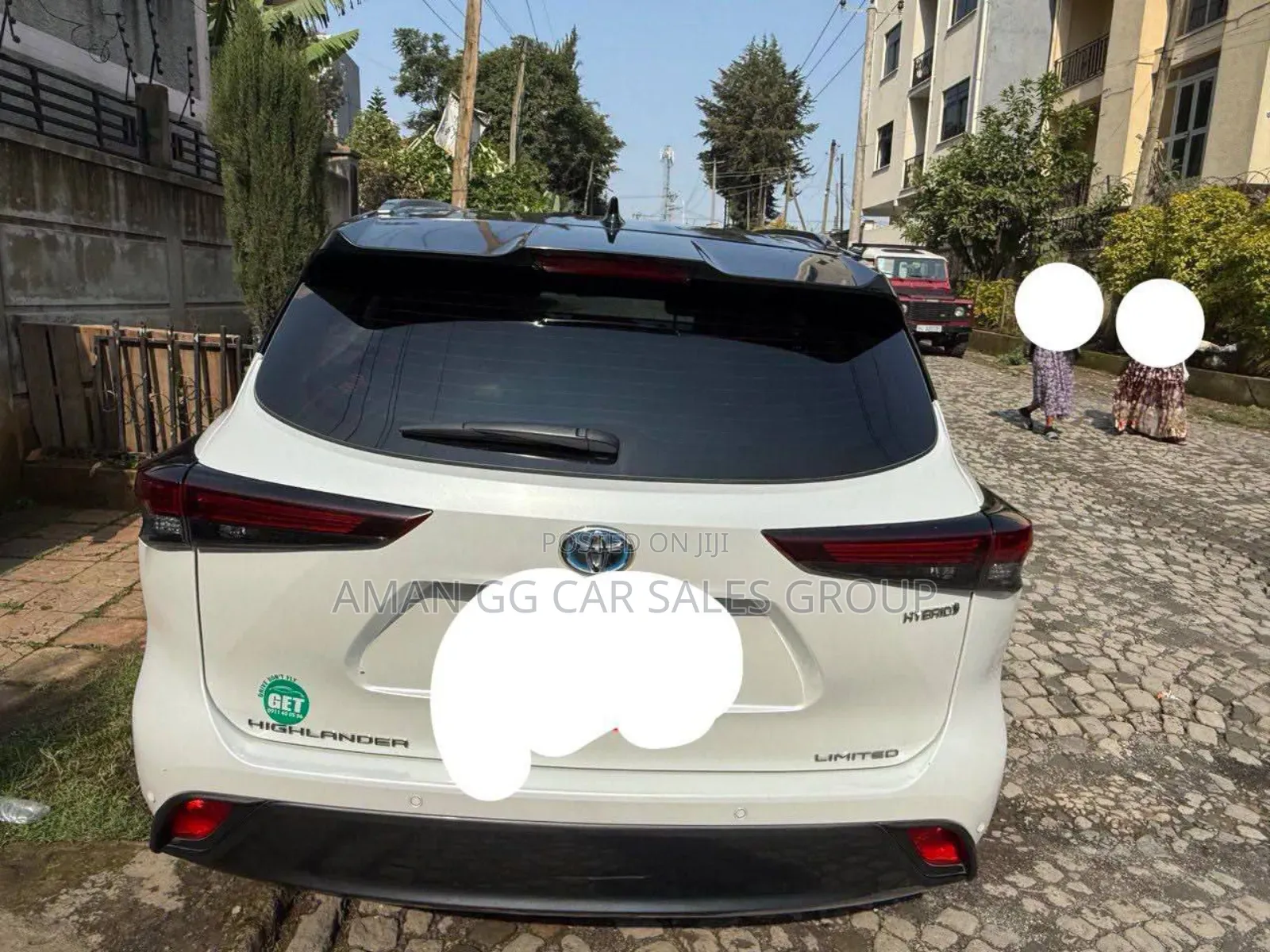 Toyota Highlander Hybrid 2024 White